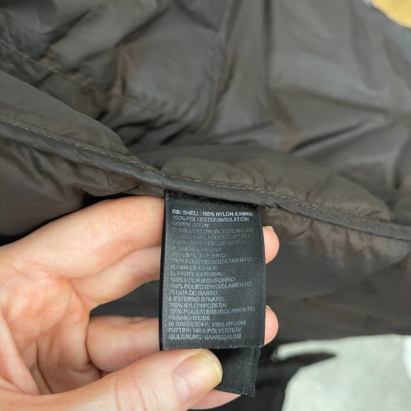 The North Face Jacket, Chocolate Brown Puffer, 600 Goose Down Long Coat, Small - Picture 9 of 9